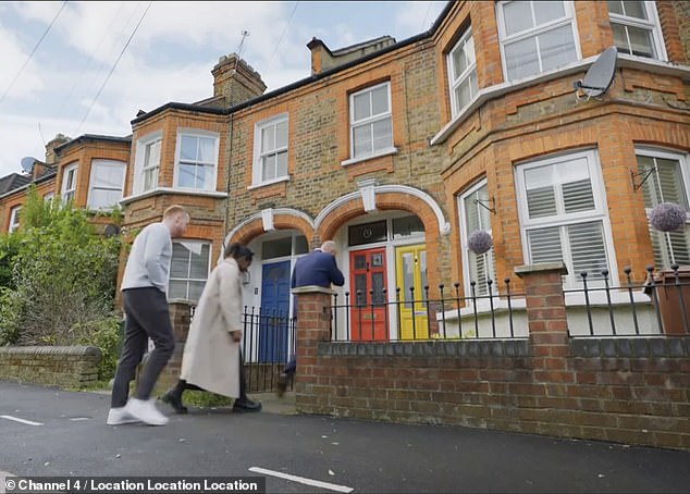 Despite appreciating the interior of the apartment, Toby and Simone eventually fell in love with the second property they had seen in Woodford Green (pictured).