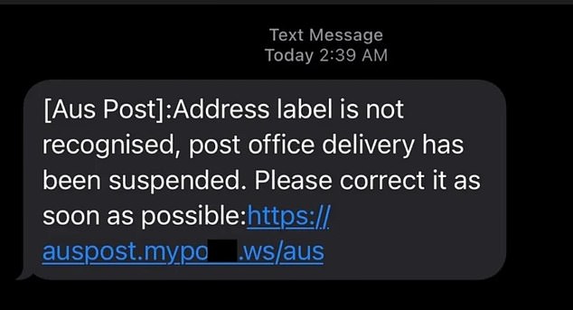 Australia Post warns Australians to never ask for financial details in message links