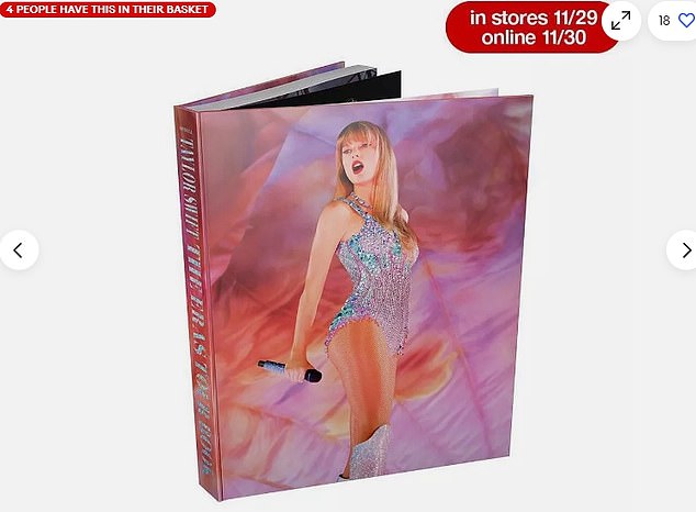 1729408941 867 Taylor Swifts Era Tour book is now on eBay for