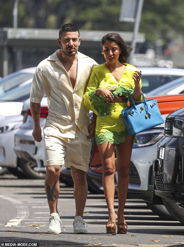 The generically blessed and new It couple dressed to impress as they made the most of the stunning weather.