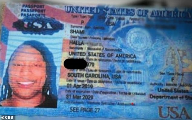 The passport used by the scammers, according to them, was that of Jaraki's wife, although the woman in the photo does not look anything like her.