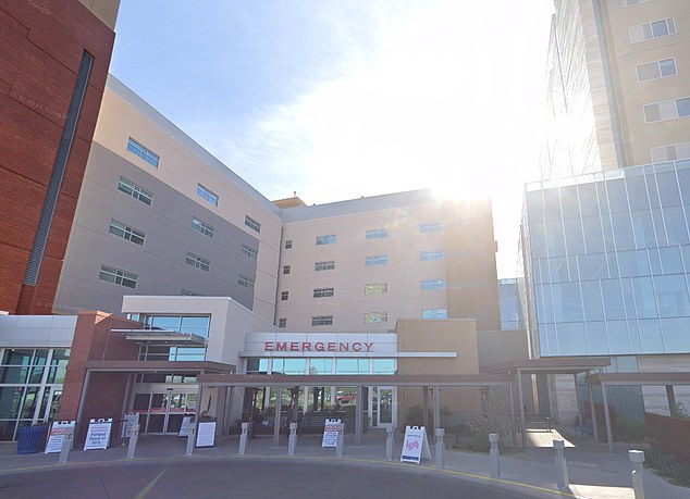 Pictured: Banner UMC Tucson, where babies were born and then died from lack of oxygen.