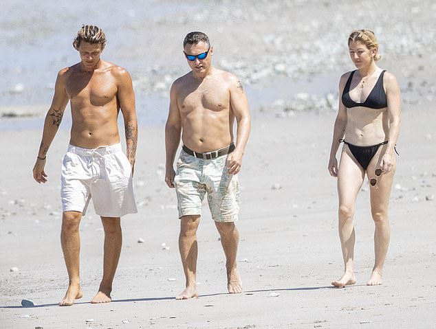 On one of those trips, Ellie and Armando were photographed walking along the coast near Santa Teresa in May. A source told MailOnline their friendship had simply faded.