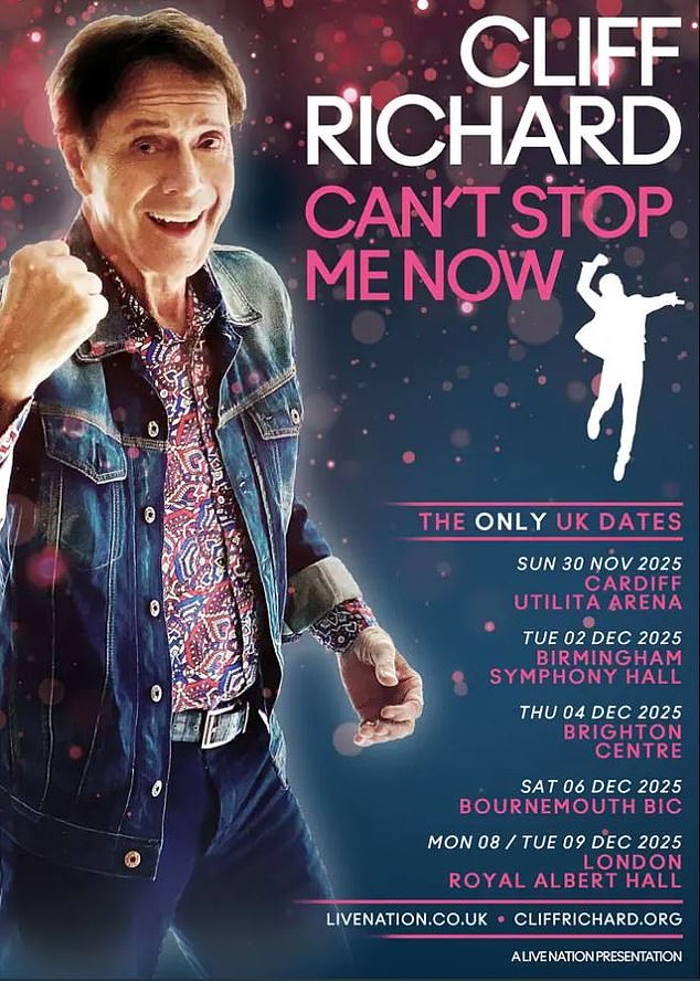 To the delight of fans across the UK, Australia and New Zealand, Sir Cliff will return to the stage next year.