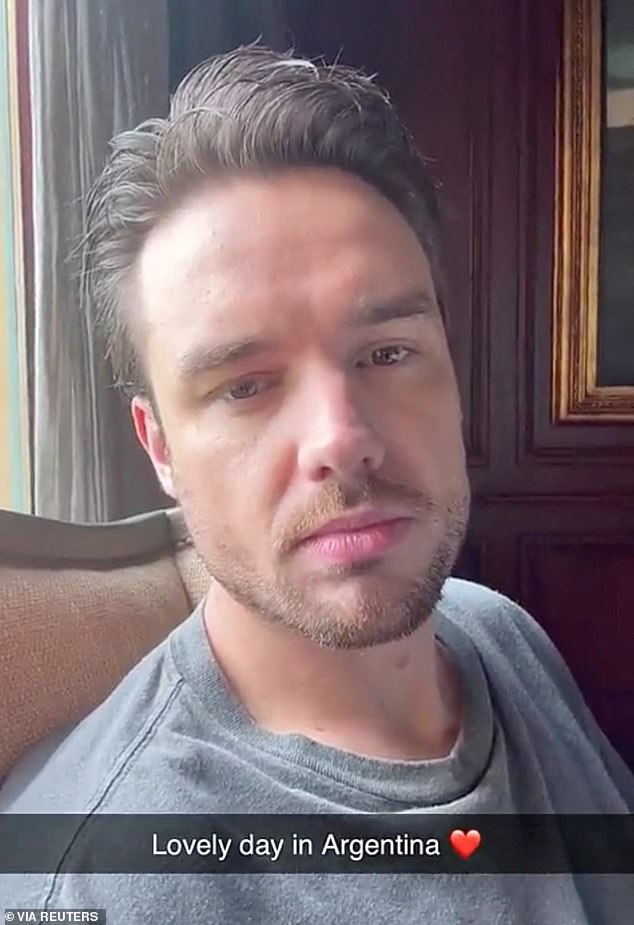 A selfie video on social media shows Liam Payne speaking in Sarmiento, Buenos Aires, shortly before his death.