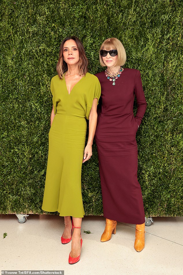 Victoria (left) and Anna Winyour (right) photographed together