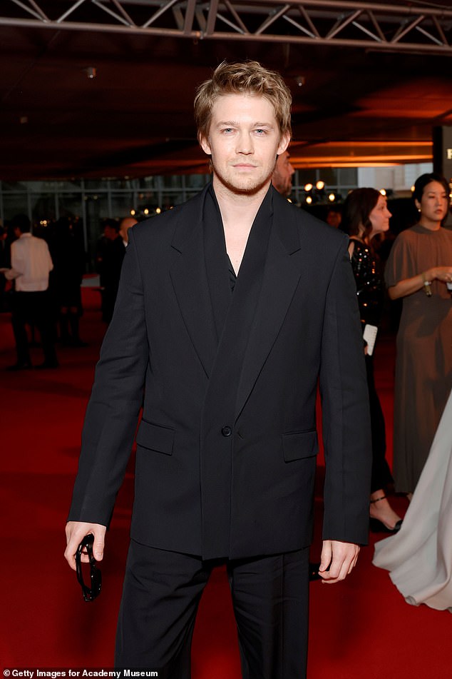 Wintour, who suggested that Taylor Swift's ex-boyfriend, British actor Joe Alwyn (pictured) would have been a better match.