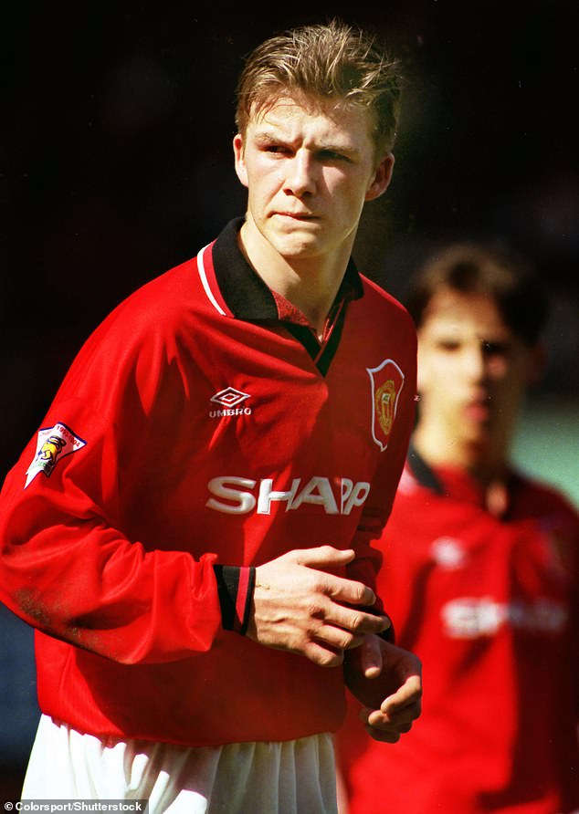 David was known as a Ballon d'Or winner for his talent on the field (pictured in 1995)