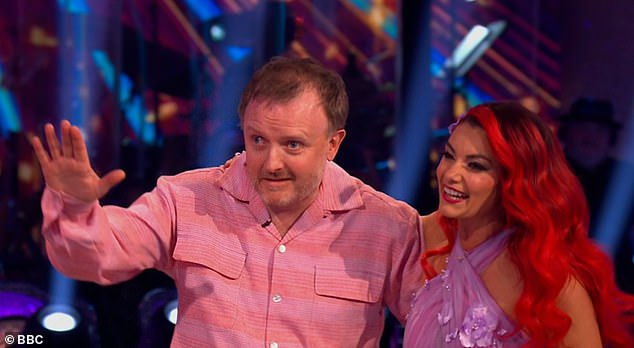 The 47-year-old comedian, who is blind, is adored by fans of the show on which he collaborates with professional Dianne Buswell.