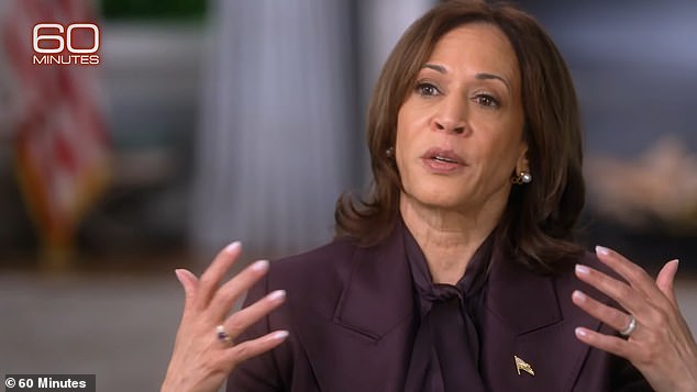 Harris attended an interview on the flagship show that aired last Monday and was asked about the Israeli invasion of Gaza.