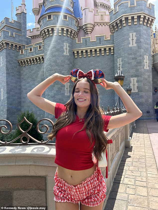 After sharing a video of her red Disney outfit on TikTok, Jessie says her outfit divided opinion, with some calling it 