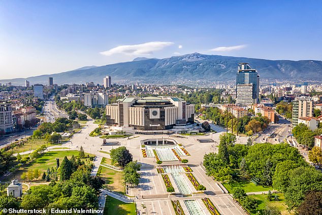 Bulgaria ranks fourth overall and first in Europe thanks to a jump in the number of expatriates from 21,000 in 1990 to 184,000 in 2020 (757 percent). Pictured above is the capital city Sofia.