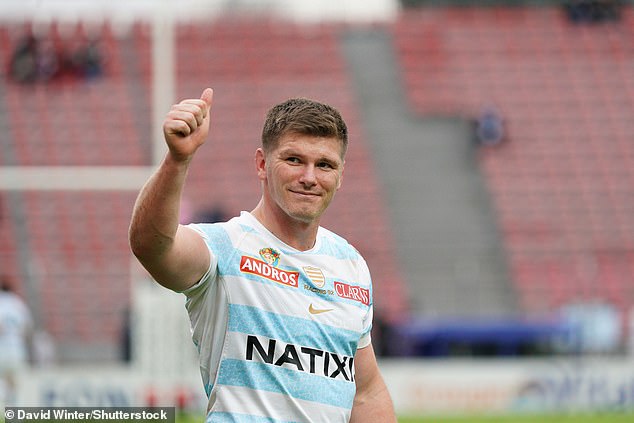 Racing 92 flyhalf Owen Farrell (above) is just one of several France-based stars who would certainly add depth and value to the vision of England being the world's number one team.