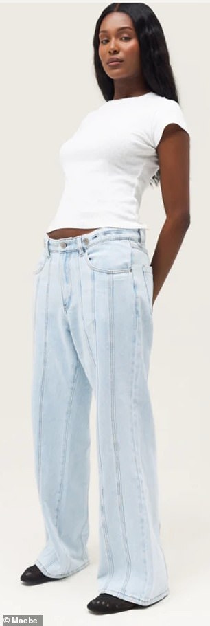 The 'Seam Detail Boyfriend Jeans' sell for a whopping £90, which is the cost of some Levi denim pieces.