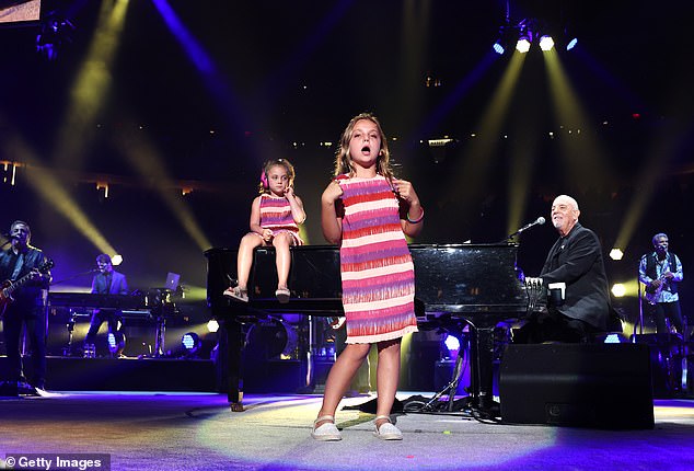 Billy Joel celebrated the end of his Madison Square Garden residency in July by bringing his two young daughters on stage.