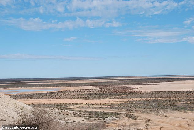 The family had been camping near the Gladstone salt flats, Western Australia.