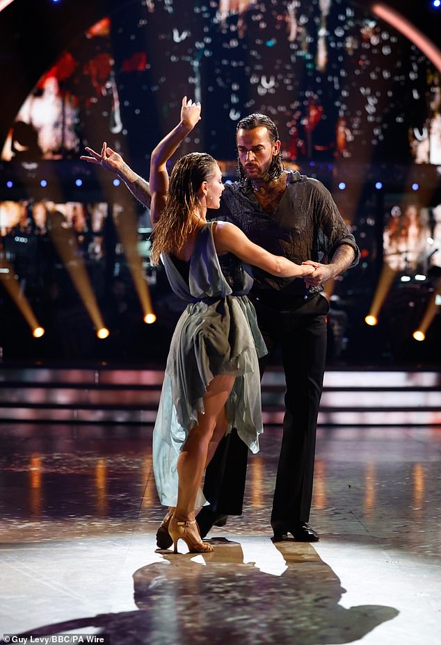 It comes after the pair caused a stir over the weekend thanks to their great chemistry during their rumba.