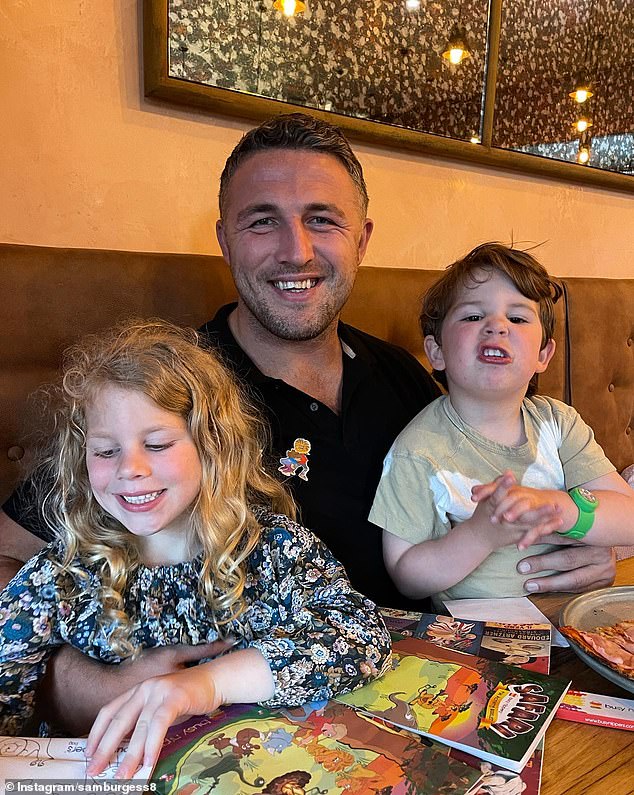 Phoebe shares two children, daughter Poppy and son Billy, with NRL star Sam. He was last photographed with the children in October 2022.