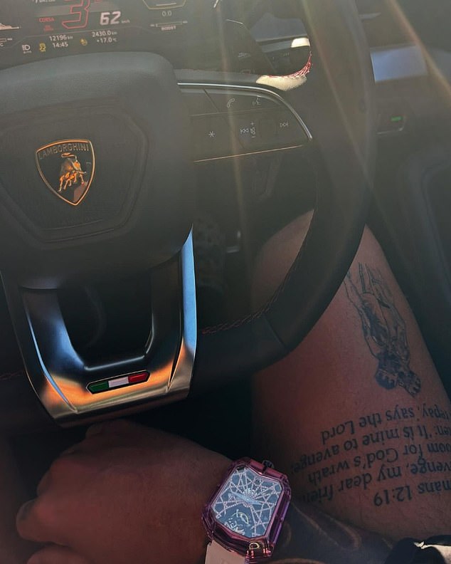 The Australian tennis star has a luxury car collection worth $1 million and regularly shows off his Lamborghini on social media.