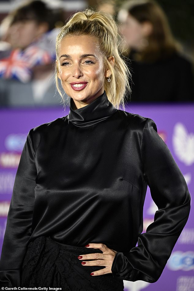 It is the star's first public relationship since her 2017 divorce from former footballer Jamie, 51, who married model Frida Andersson in 2021.