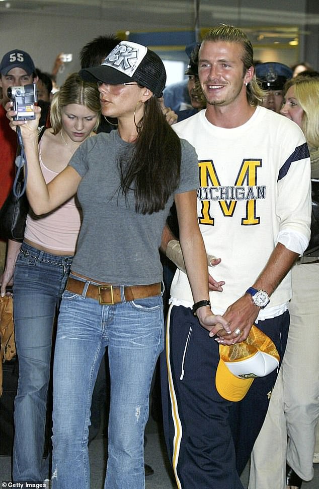 Victoria and David resembled the young couple of that time, as Victoria wore a baseball cap similar to Jackie's.