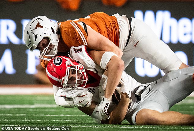 Georgia defeated Texas on Saturday night in a potential College Football Playoff pregame game