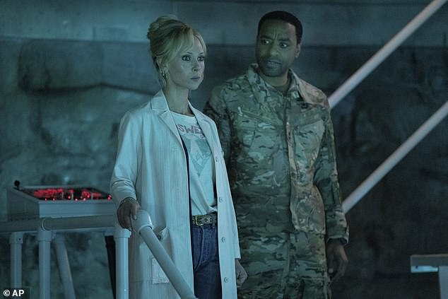 Juno and Chiwetel pictured in upcoming sci-fi movie