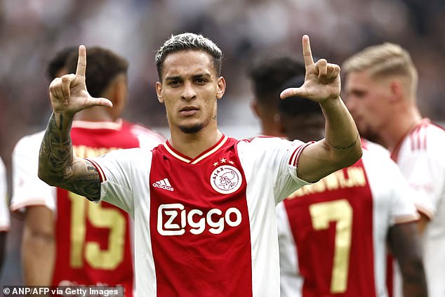 Antony enjoyed two hugely impressive seasons with Ajax after joining in 2020.