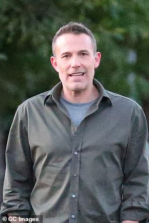 Affleck, 52, seen in Los Angeles on August 23