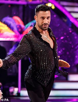 The former Love Island star has had her fair share of links within the Strictly Come Dancing family (Giovanni Pernice pictured)