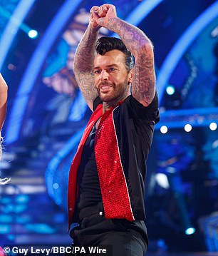 In recent weeks, Maura has been linked to current Strictly contestant Pete Wicks (pictured) after fueling romance rumors following a couple of cozy dates together.