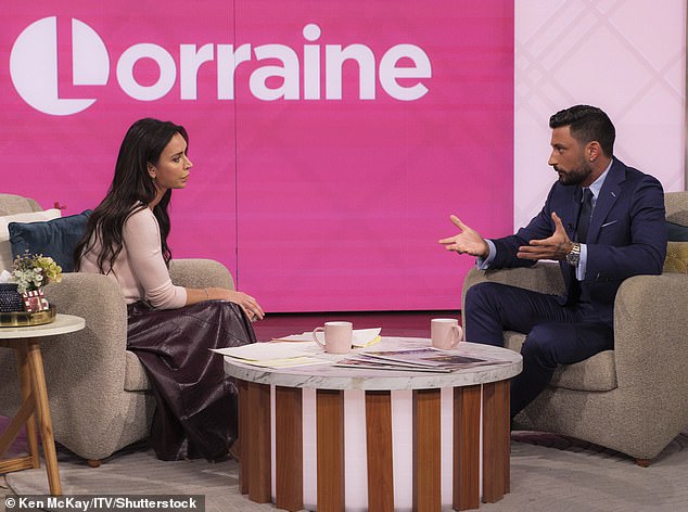 When asked on Lorraine, which was hosted by Christine Lampard on Tuesday, if he would like to apologize to Amanda if he were in a room with her now, Giovanni said: 