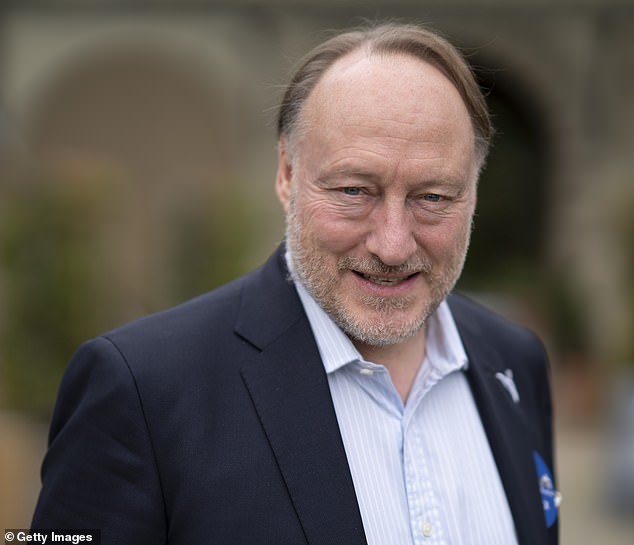 Andrew Roberts, historian and writer, poses during the 2021 Cliveden Literary Festival at Cliveden House