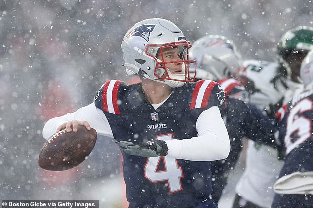 Zappe started eight games during his time in New England under the legendary Bill Belichick.