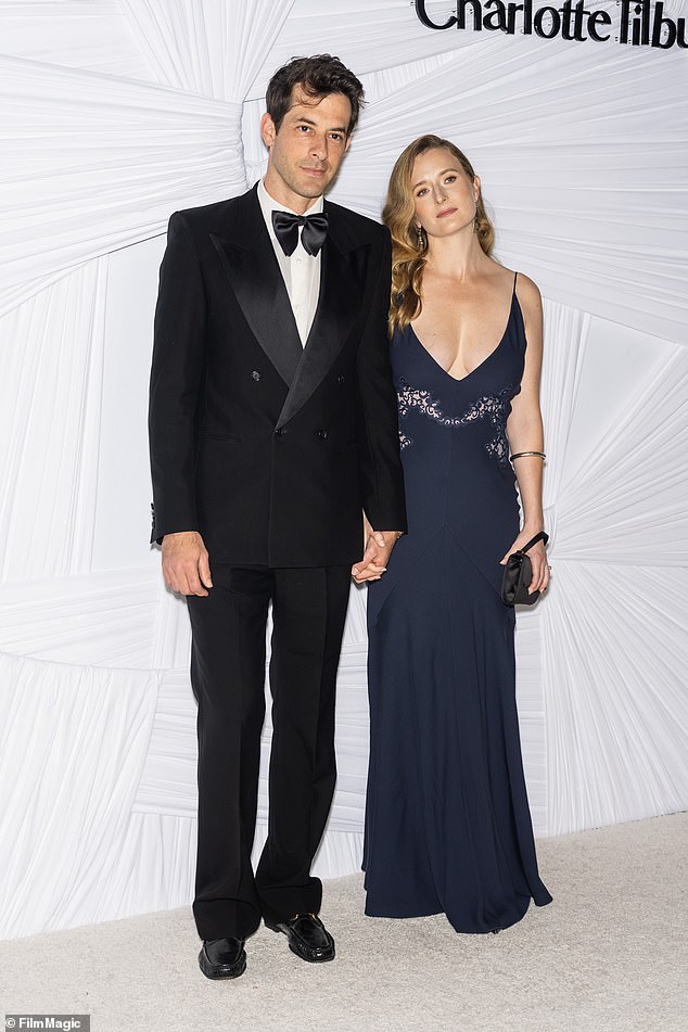 Sister Grace Gummer with her husband Mark Ronson at The Clooney Foundation for Justice's The Albies at the New York Public Library on September 26, 2024 in New York City.