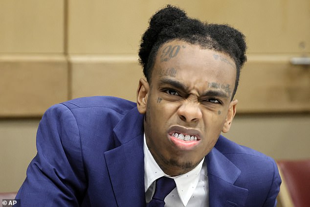 Rapper YNW Melly (pictured), whose real name is Jamell Demons, is currently facing a retrial in Florida for the double murder of two of his friends.