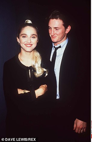 First marriage: Previously married to Madonna from 1985 to 1989 (pictured in 1987)