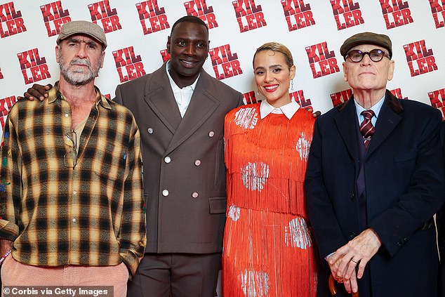 Joining Nathalie were Lupine icon Omar Sy, French actor and former footballer Eric Cantona, Turkish-French star and musician Tchéky Karyo, as well as American film producer Charles Roven and Alex Gartner.