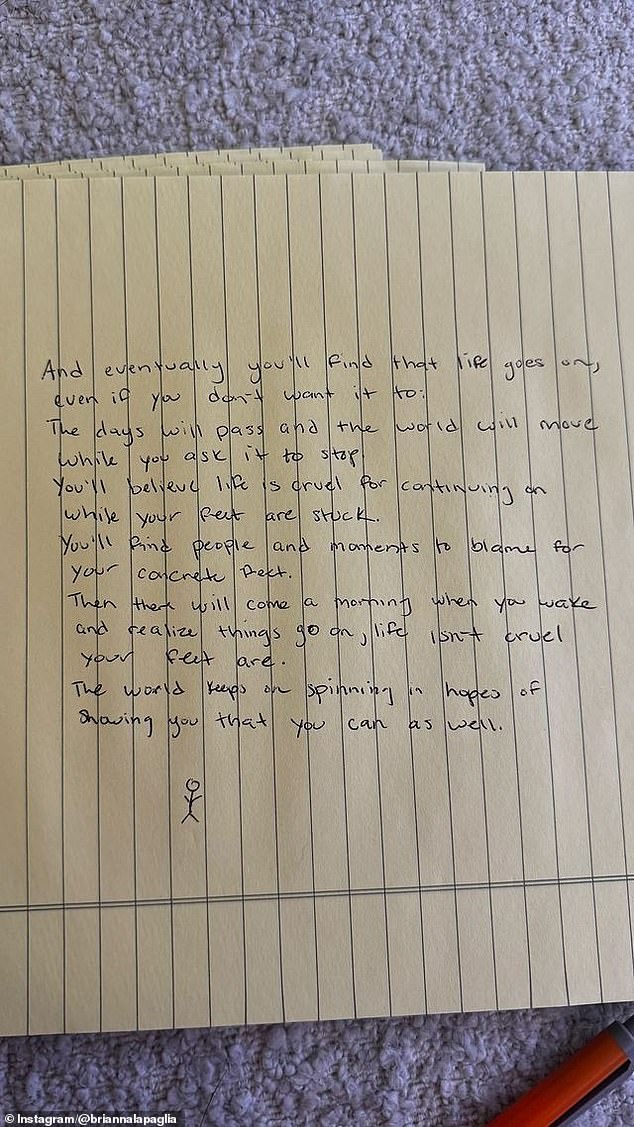 Speculation surrounding the duo sparked after Bryan was allegedly spotted on celebrity dating app Raya along with this handwritten note shared by Brianna on Instagram.