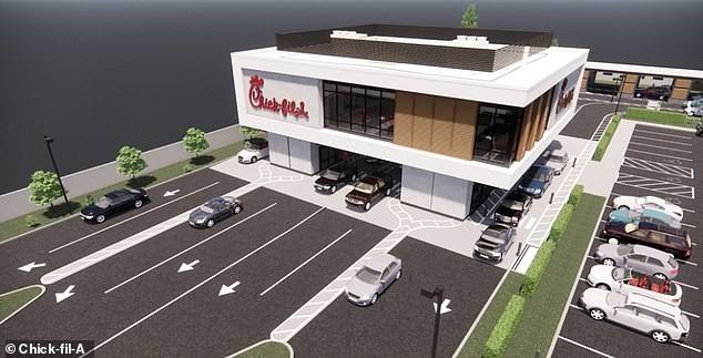 Designed to serve the fast-food giant's growing digital business, the new drive-thru design will debut this year at a restaurant at the company's headquarters in Atlanta, Georgia.