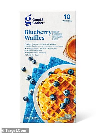 Good and Gather 12.3oz Blueberry Waffles Also Suspected of Contamination