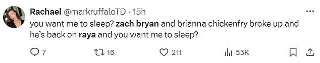 1729627258 536 Zach Bryan SLAMMED by fans over Brianna Chickenfry split amid