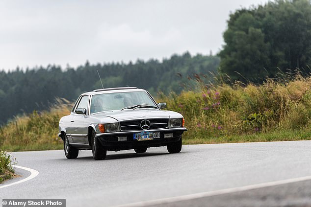 Judge Lewis Liman also ordered the former New York City mayor to surrender a 1980 Mercedes SL500 once owned by Hollywood icon Lauren Bacall. The photo shows one of the same model and year.