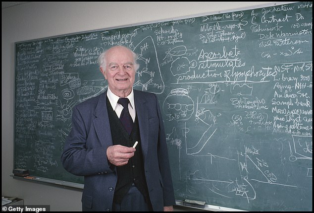 Dr. Pauling won two different Nobel Prizes: one for chemistry and one for peace. He remained a staunch advocate of the benefits of vitamin C until his death in 1994, aged 93.