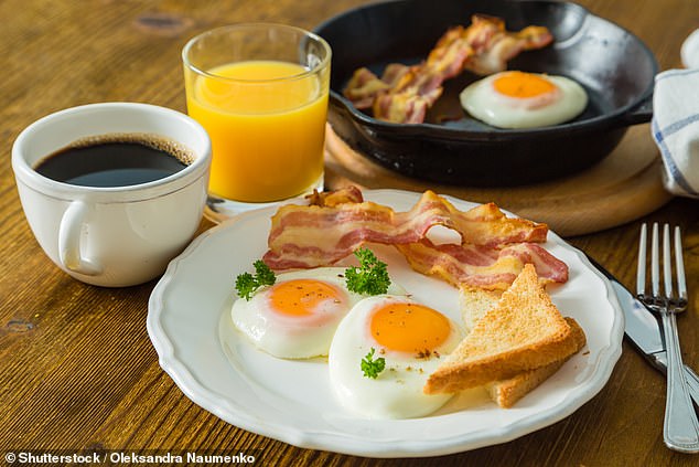 The first advice Dr Bowring offered was simple: eat breakfast every day (file image)