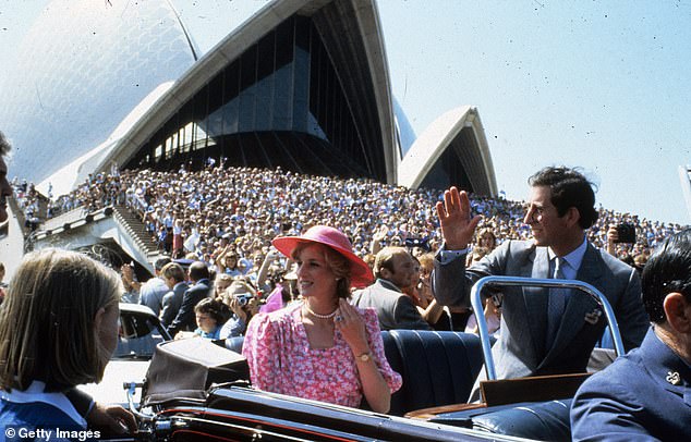 The entire Opera House was completely packed with fans desperate to meet the princess in March 1983.