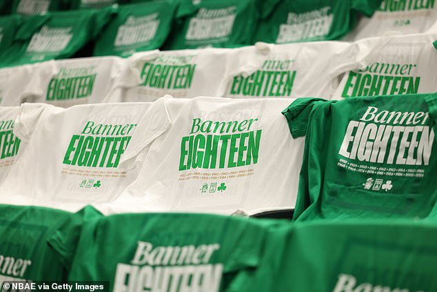 1729647595 695 Celtics unveil sparkling 80 diamond championship rings before Boston raises 18th