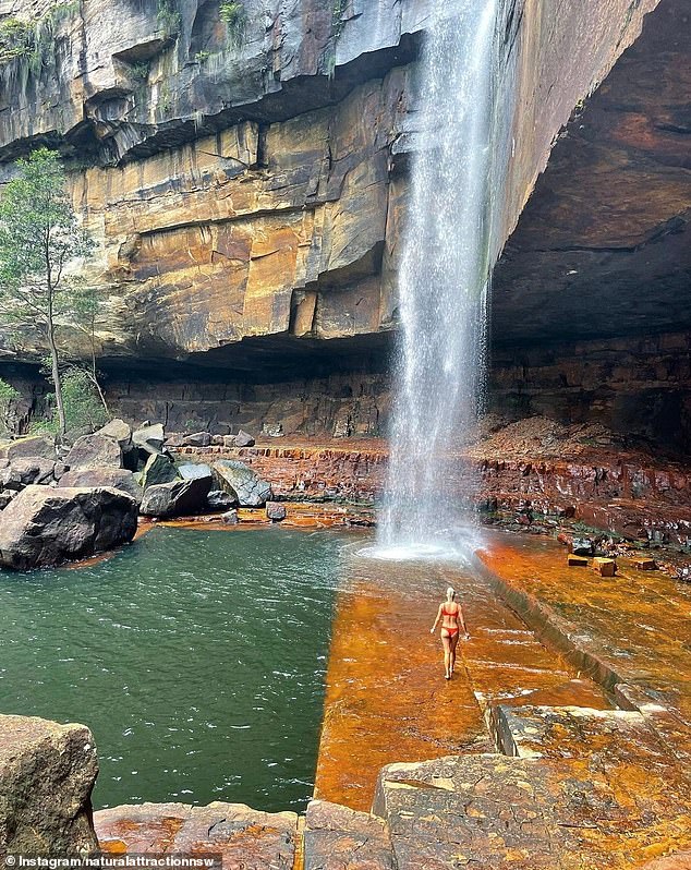 Sydneysiders walk to Gerringong Falls to take stunning photos and get back to nature.