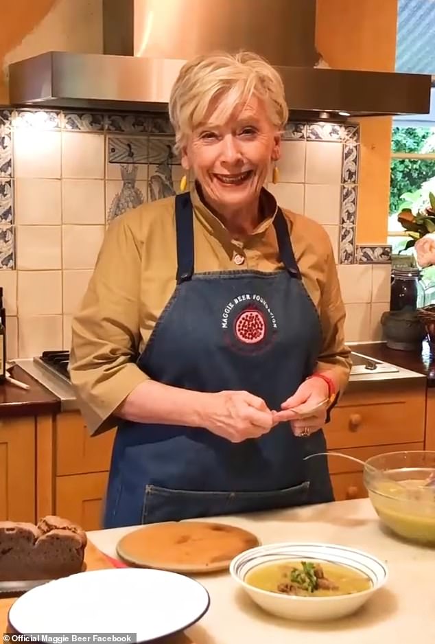 A family member assured Maggie Beer's (pictured) legion of followers that she is in the best possible medical hands and will likely make a full recovery.