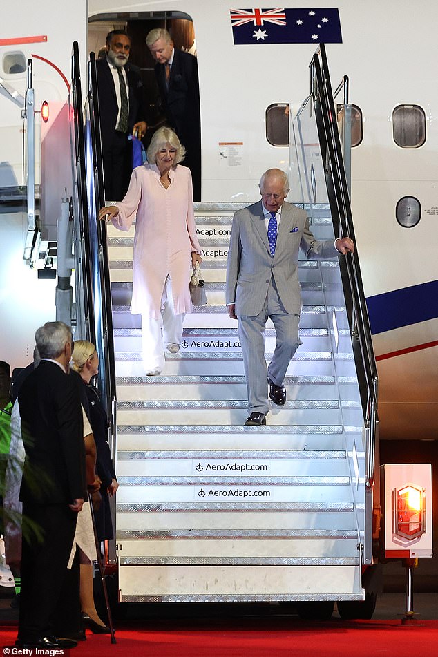 1729666606 448 King Charles and Queen Camilla touch down in Samoa Monarch